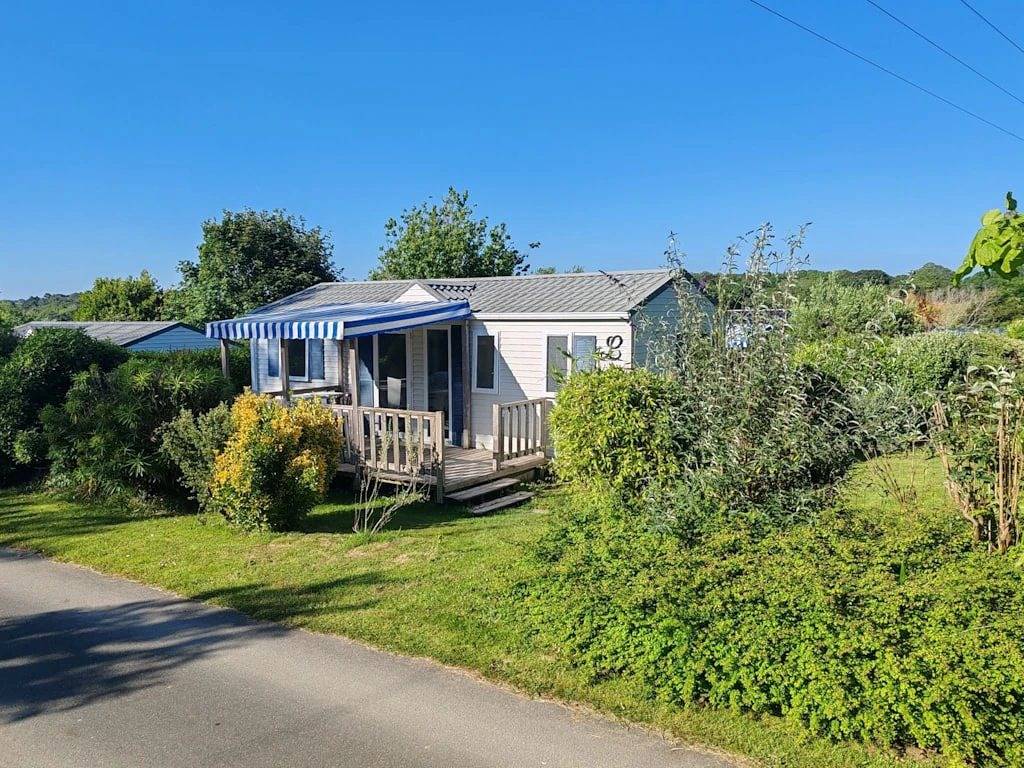 Zecamping 3* pataugeoire pet friendly fitness locatif Tv 30m2 6 pers in Pouldreuzic, Côte de Cornouaille