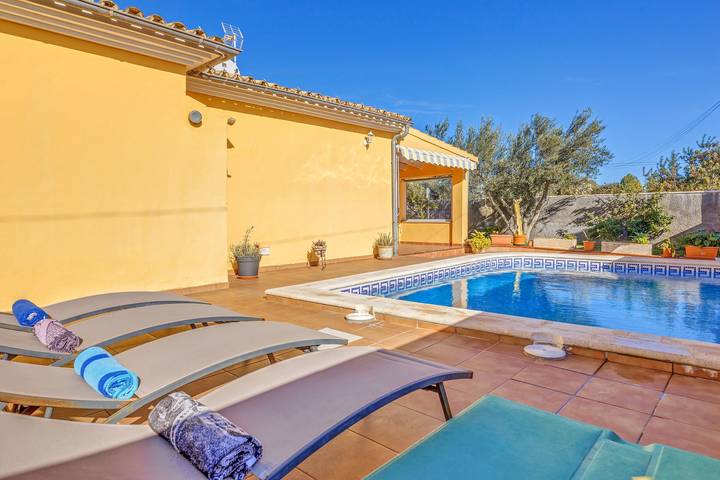 Ferienhaus für 6 Personen, mit Garten in Cala Mondrago