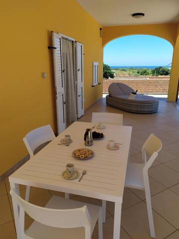 Villa pour 5 personnes, avec jardin et vue à Polignano a Mare