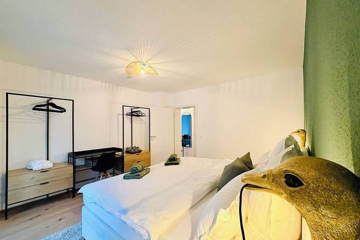Entire apartment, Stay & Style- Junglegreen Apartments, completely new in Karlsruhe, Rhine Plain