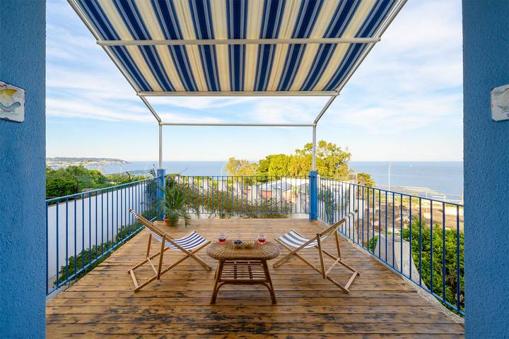 Maison de vacances pour 5 personnes, avec balcon ainsi que vue et jardin - 1