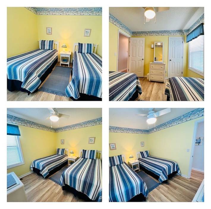 Beach rental for 5 people, with terrace in North Carolina