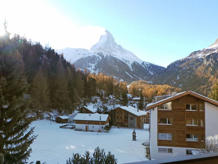Vacation rental for 4 people, with balcony in Zermatt