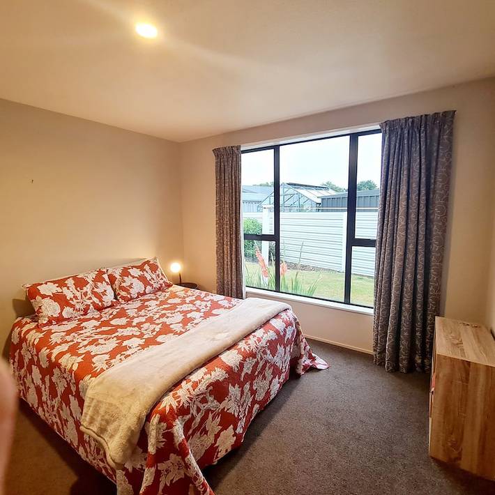 Holiday home for 4 people, with garden in Canterbury (NZ)