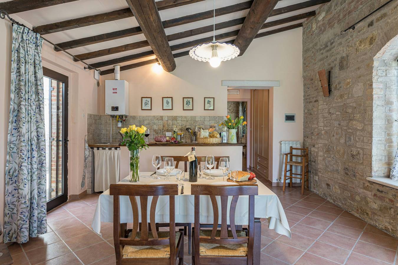 Hel lejlighed, Lejlighed med pool og udsigt over cypresser in Cetona, Siena Provinsen