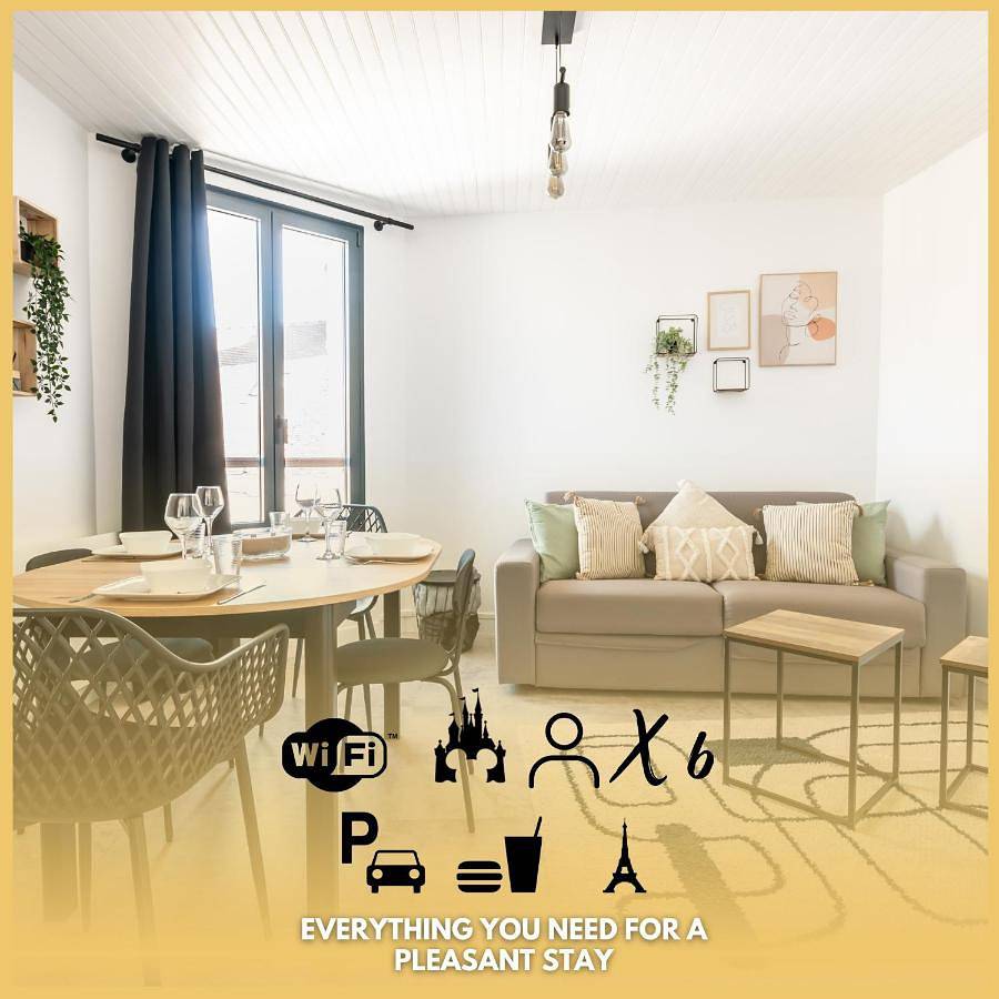 Appartement entier, Le 27 - Appartement Cosy - Disney 15min in Crécy-la-Chapelle, Seine-et-Marne