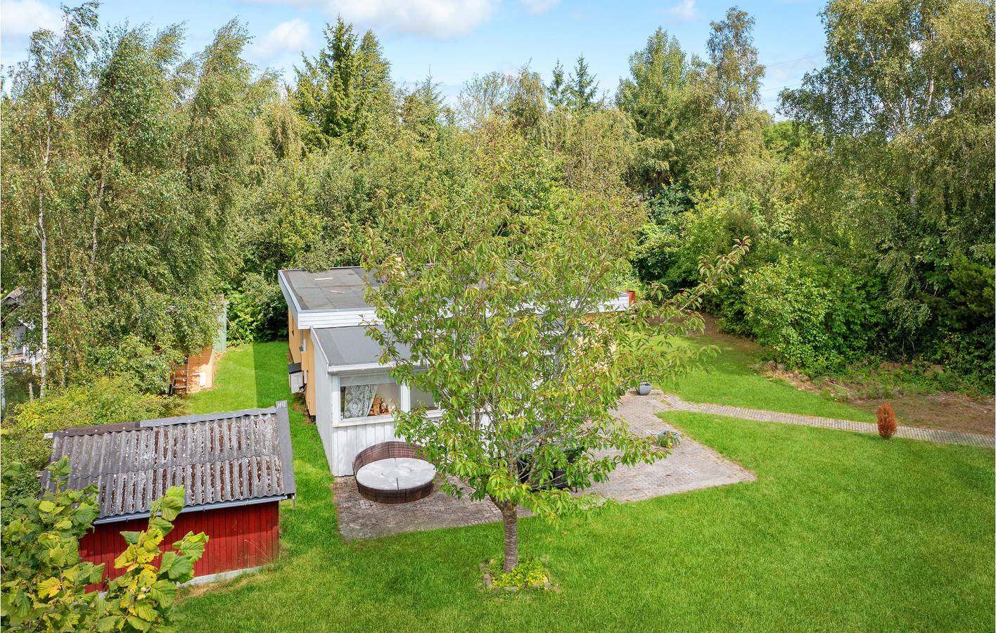 Feriehus for 5 personer med have in Grevinge, Nordwestseeland