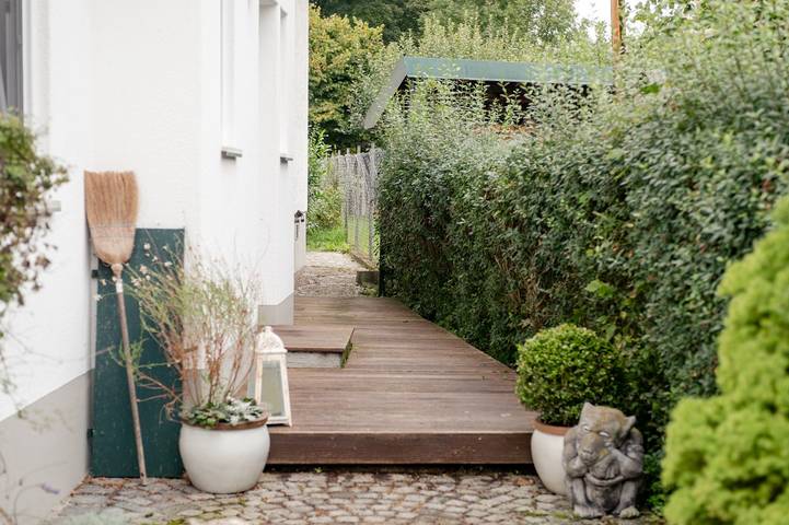 Ferienwohnung für 2 Personen, mit Balkon und Balkon/Terrasse sowie Terrasse in Schwaebisches Donautal