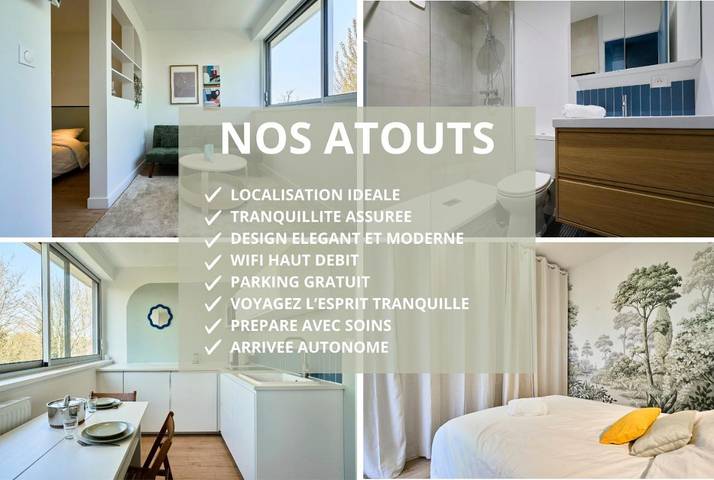 Gîte pour 2 personnes, avec vue à Wasquehal - 2