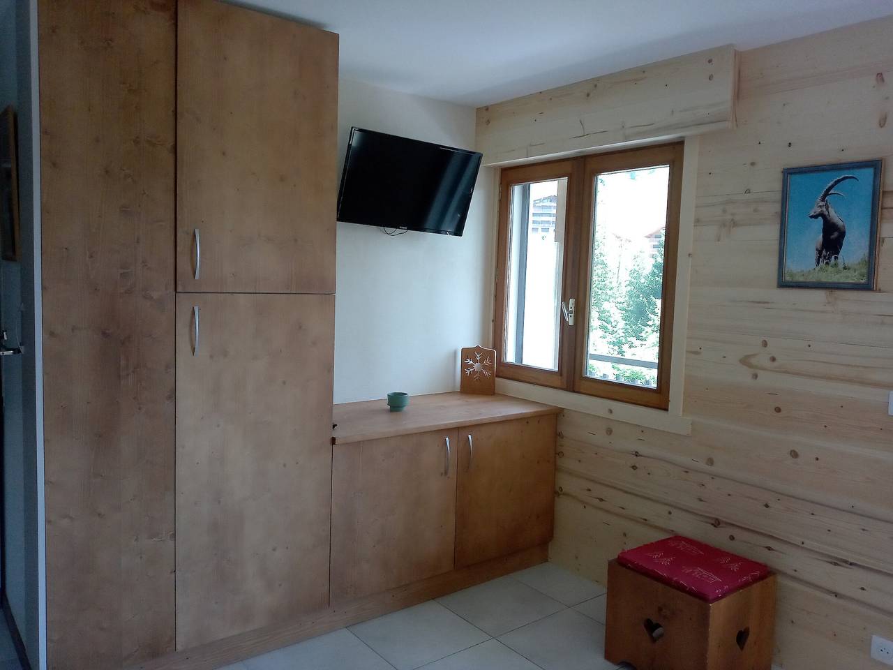 Ganze Wohnung, Gemütliche Wohnung für 4, Haustiere erlaubt, im Zentrum von Chinaillon in Chinaillon, Le Grand-Bornand
