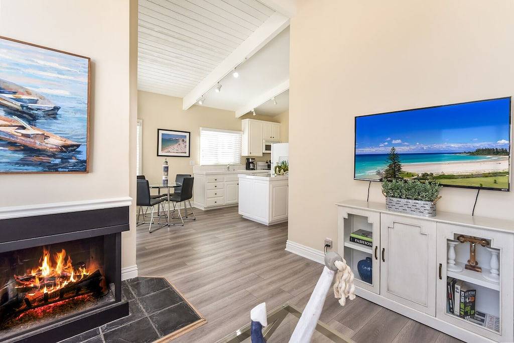 1508 W Oceanfront - Das Rückhaus Unseres Ozeanfronthauses in Newport Beach, Orange County