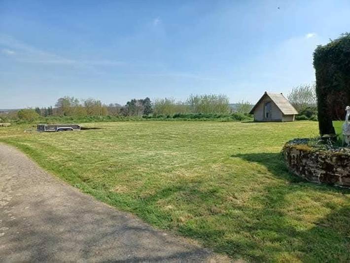 Camping pour 2 personnes, avec Terrasse ainsi que Jardin et Vue