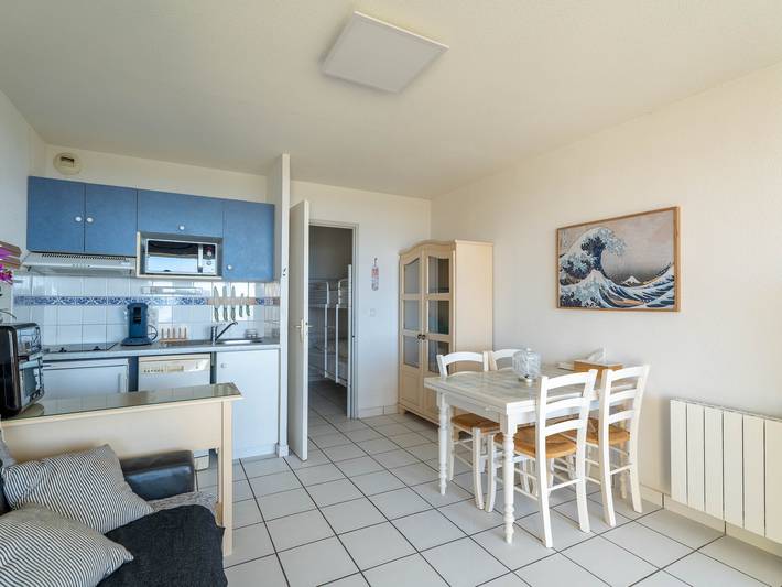 Ganze Wohnung, Wohnung für 6 Pers., Meerblick, Mimizan Strand, Parkplatz in Mimizan Plage, Mimizan