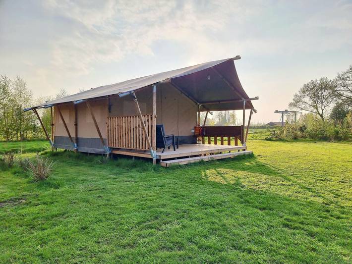 Camping voor 4 personen, met tuin, met huisdier in Friesland