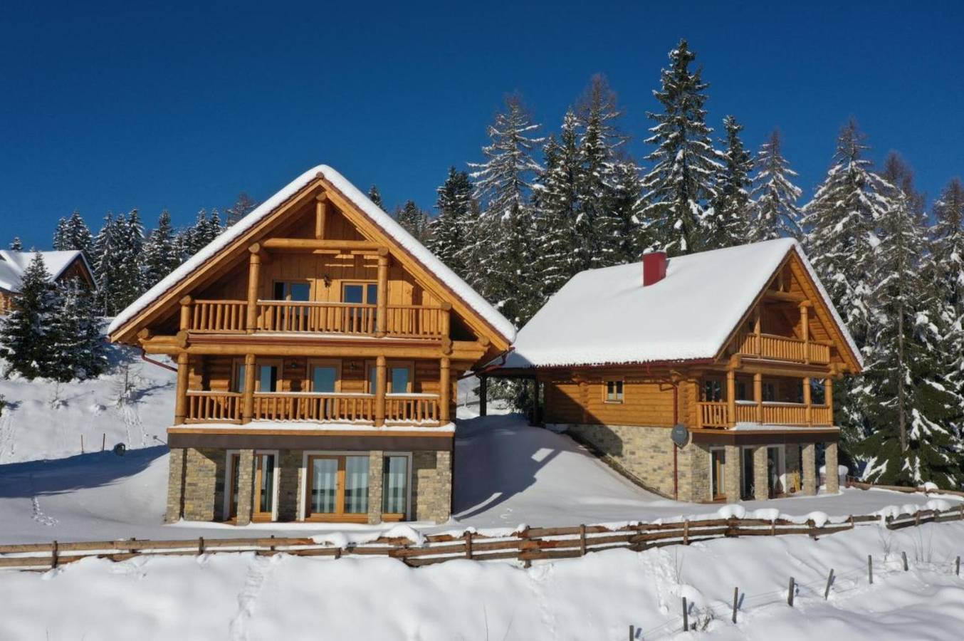 Ferienhaus "Reimers Chalet 2b" mit Fernblick  in Albeck, Bezirk Feldkirchen