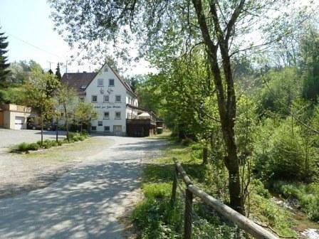 Pension Glücklich - Einzelzimmer, 12qm mit Dusche und Wc in Horgenzell, Region Bodensee-Oberschwaben