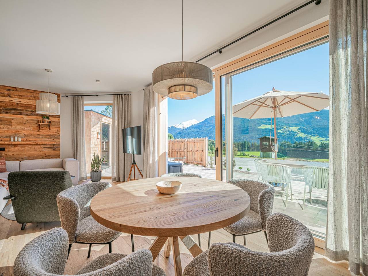 Ganze Wohnung, Authentische Gemütlichkeit mit Panorama + Sauna in Hollersbach im Pinzgau, Pinzgau