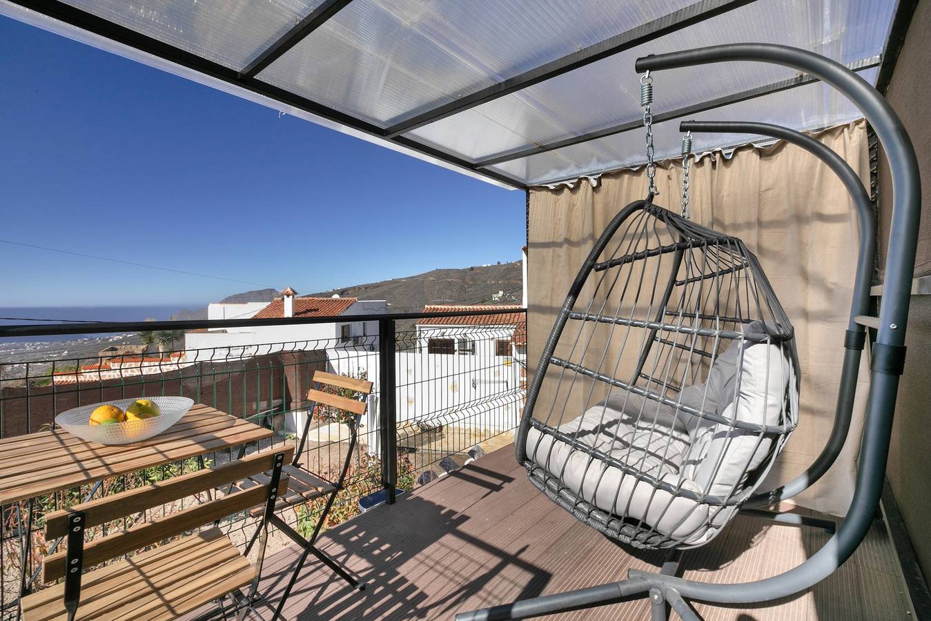 Ferienhaus „Finca Keyfer“ mit Bergblick, privatem Pool und Wlan in Vilaflor, Teneriffa Süd