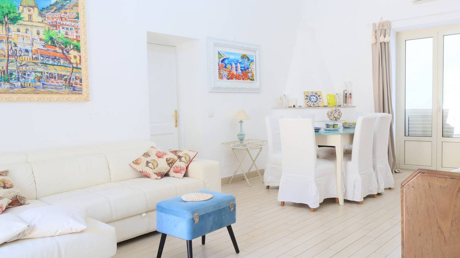 Villa Panoramica luxury Positano- vista mare in Spiaggia Fornillo, Positano