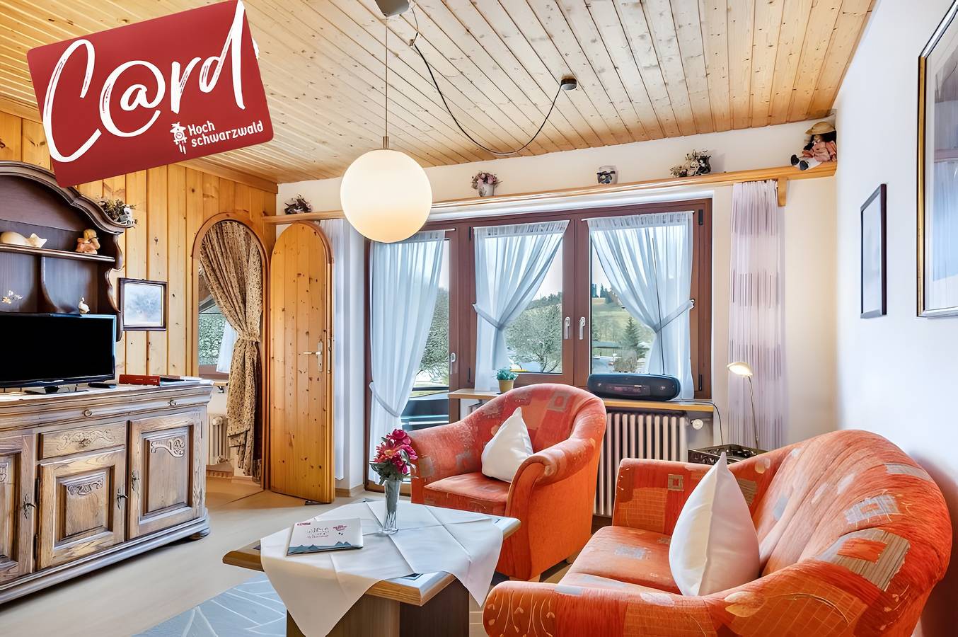 Apartamento entero, Apartamento 'Kubens' con balcón y Wi-Fi in Titisee, Titisee-Neustadt