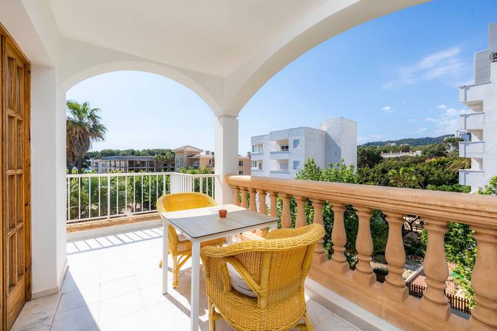 Geheel appartement, Vakantieappartement voor 2 personen met kinderzwembad in Canyamel, Capdepera