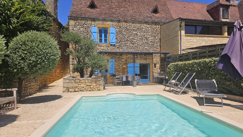 Ferienhaus für 6 Personen, mit Terrasse und Garten