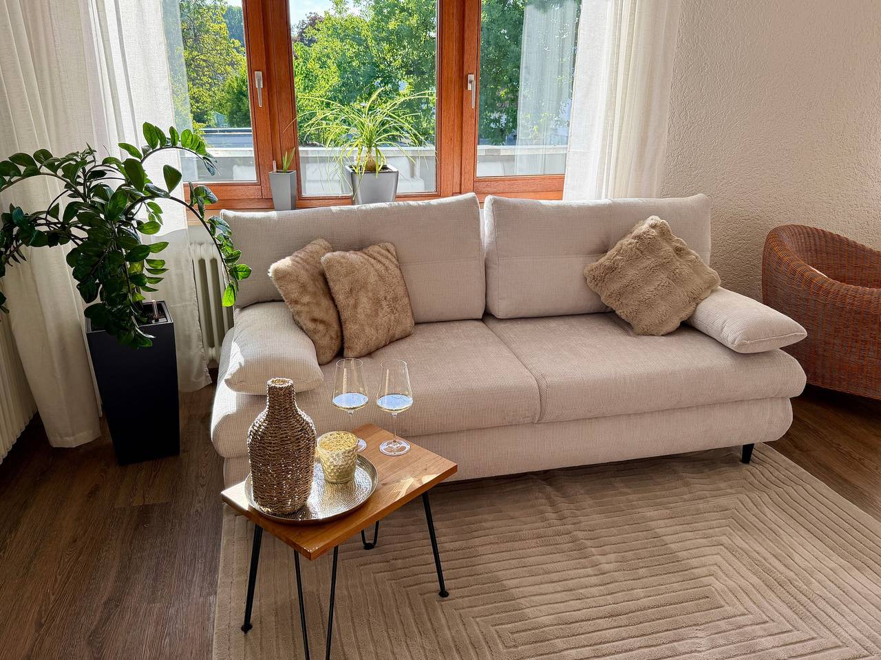 Apartamento entero, Apartamento Gartenblick Tettnang con terraza cubierta in Tettnang, Region Bodensee-Oberschwaben
