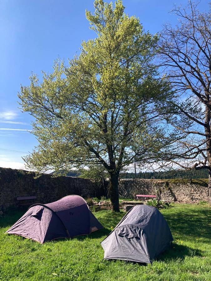 Location de vacances pour 3 personnes, avec vue ainsi que terrasse et jardin, animaux acceptés à Saint-Pal-de-Mons
