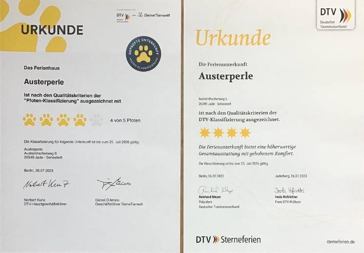 Ferienhaus für 4 Personen, mit Terrasse und Garten, mit Haustier in Jade - 4