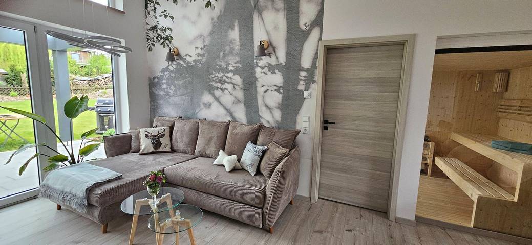 Ferienhaus für 4 Personen, mit Sauna und Balkon sowie Garten in Hilders - 4