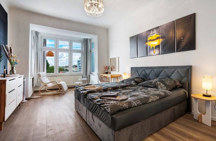 Apartamento entero, Apartamento 'Ferienwohnung Chemnitz City' con balcón y Wi-Fi in Chemnitz, Chemnitz (region)