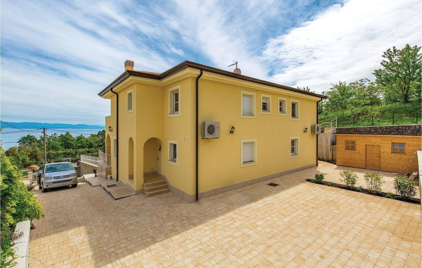 Ferienhaus für 12 Personen mit Sauna in Lovran, Opatija Riviera