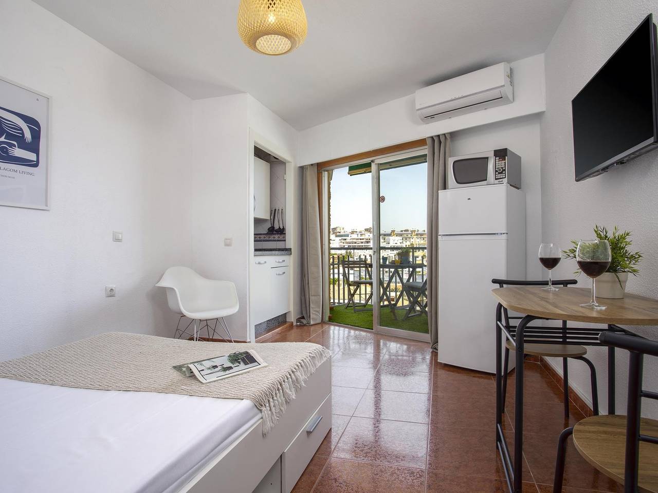 Loft voor 2 Personen in Torrequebrada, Benalmádena