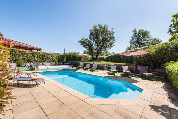 Gîte pour 10 personnes, avec piscine à Vallon-Pont-d'Arc - 4