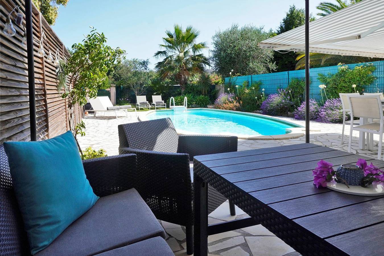 Maison de vacances pour 6 personnes avec piscine in Saint-Raphaël, Côte méditerranéenne (France)