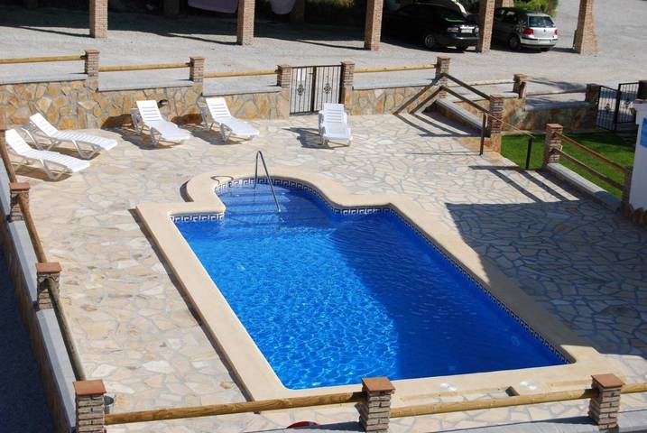 Casa rural para 5 personas, con jardín además de piscina y terraza en Galera - 2