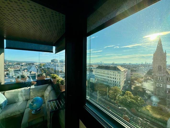 Ferienwohnung für 5 Personen, mit Ausblick und Sauna sowie Balkon in Wien - 4