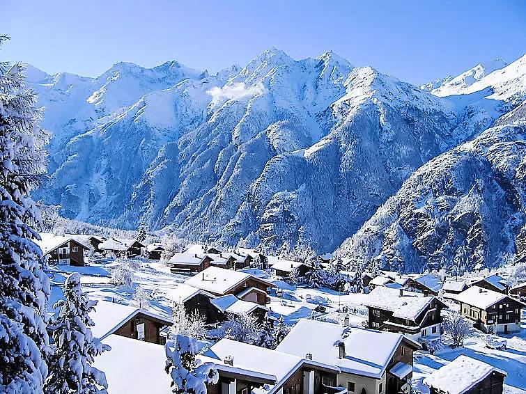 Ganze Wohnung, 3 Pièces 5 Personnes in Grächen, Walliser Alpen