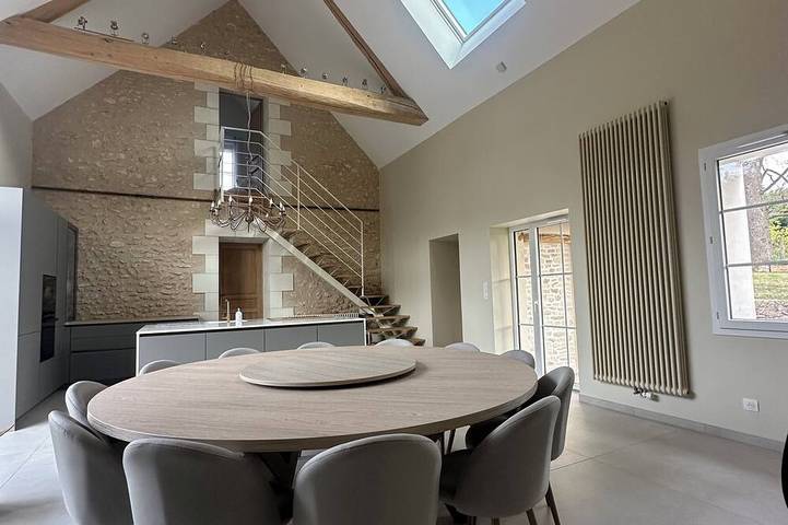 Gîte pour 12 personnes, avec jacuzzi