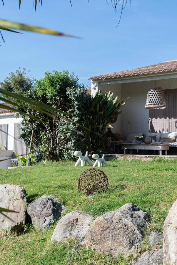 Gîte pour 3 personnes, avec jardin ainsi que vue et piscine à Olmeta-di-Tuda