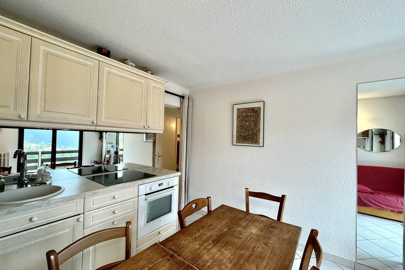 Appartement entier, 2 pièces avec balcon proche des pistes in Combloux, Pays du Mont-Blanc