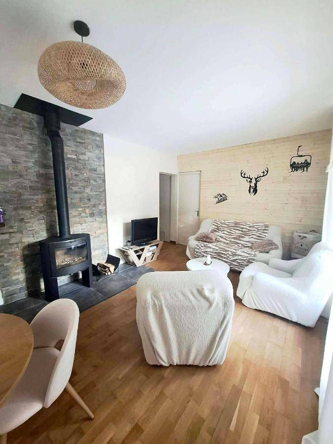 Chalet pour 10 personnes, avec vue et balcon