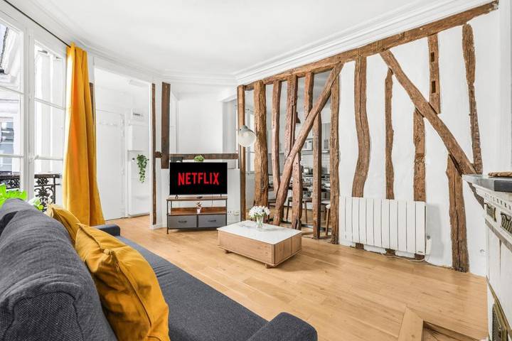 Gîte pour 4 personnes, avec vue dans La Halle aux Grains - 3