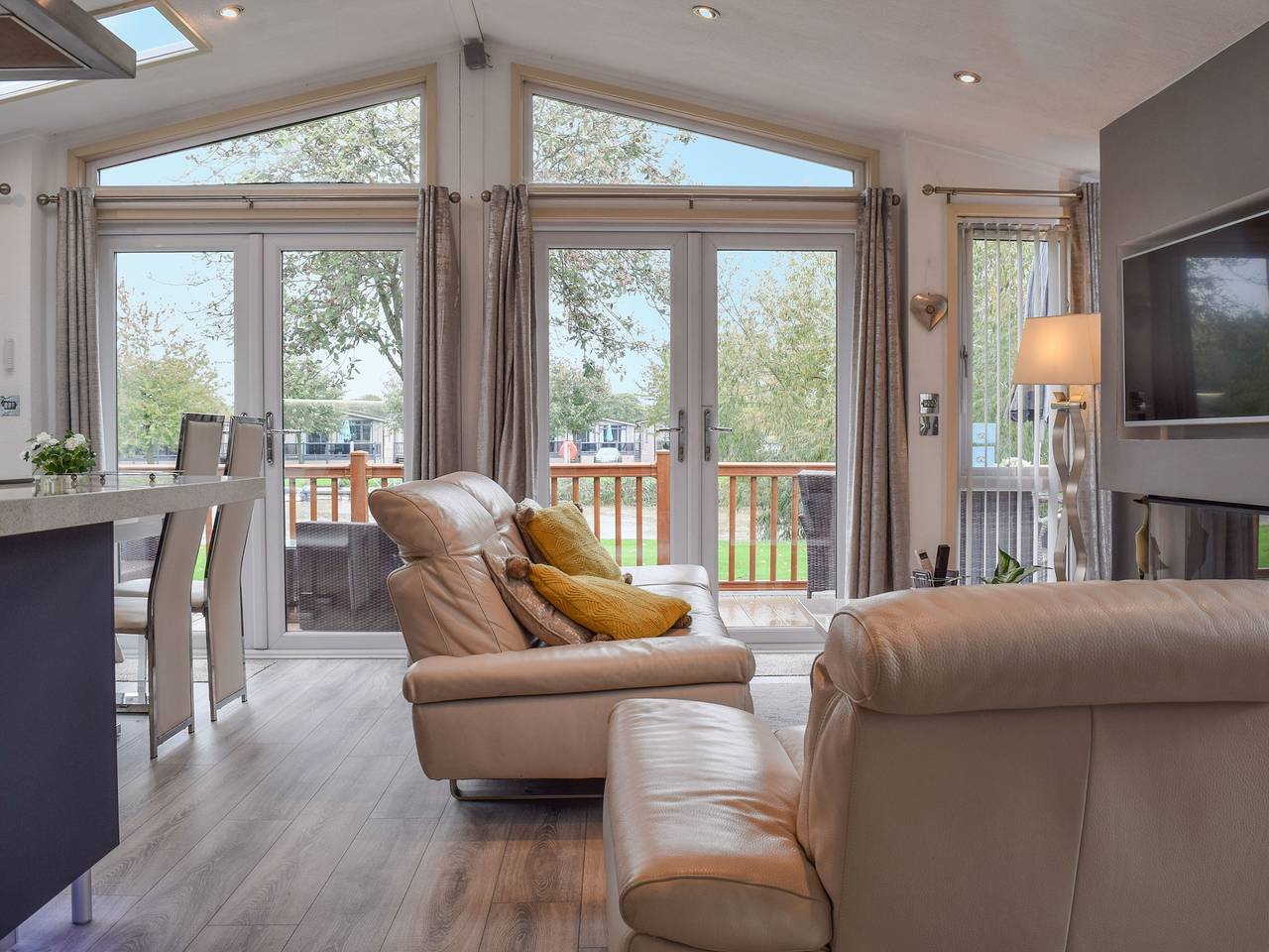 River Meets Lodge in Stratford upon Avon, Warwickshire