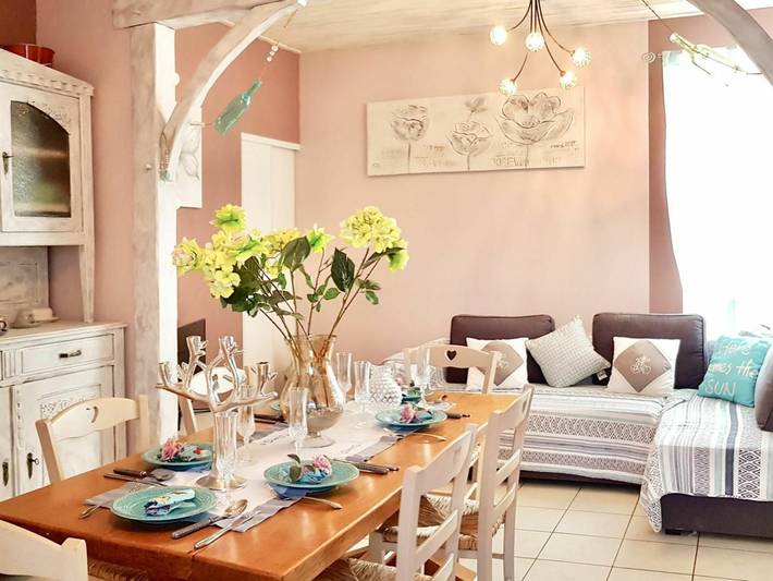 Maison de vacances pour 4 personnes, avec Terrasse à Brem-sur-Mer