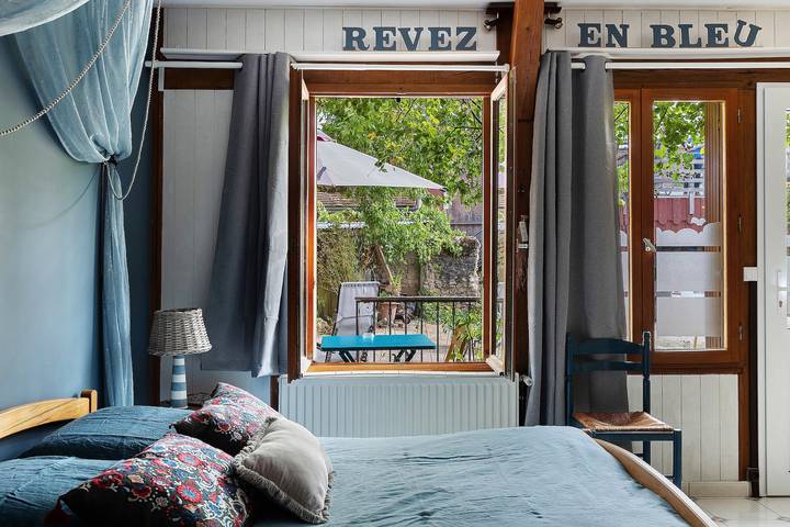 Chambre Bleue nahe Zoo de Beauval in Nouans-les-Fontaines, Loches und Umgebung