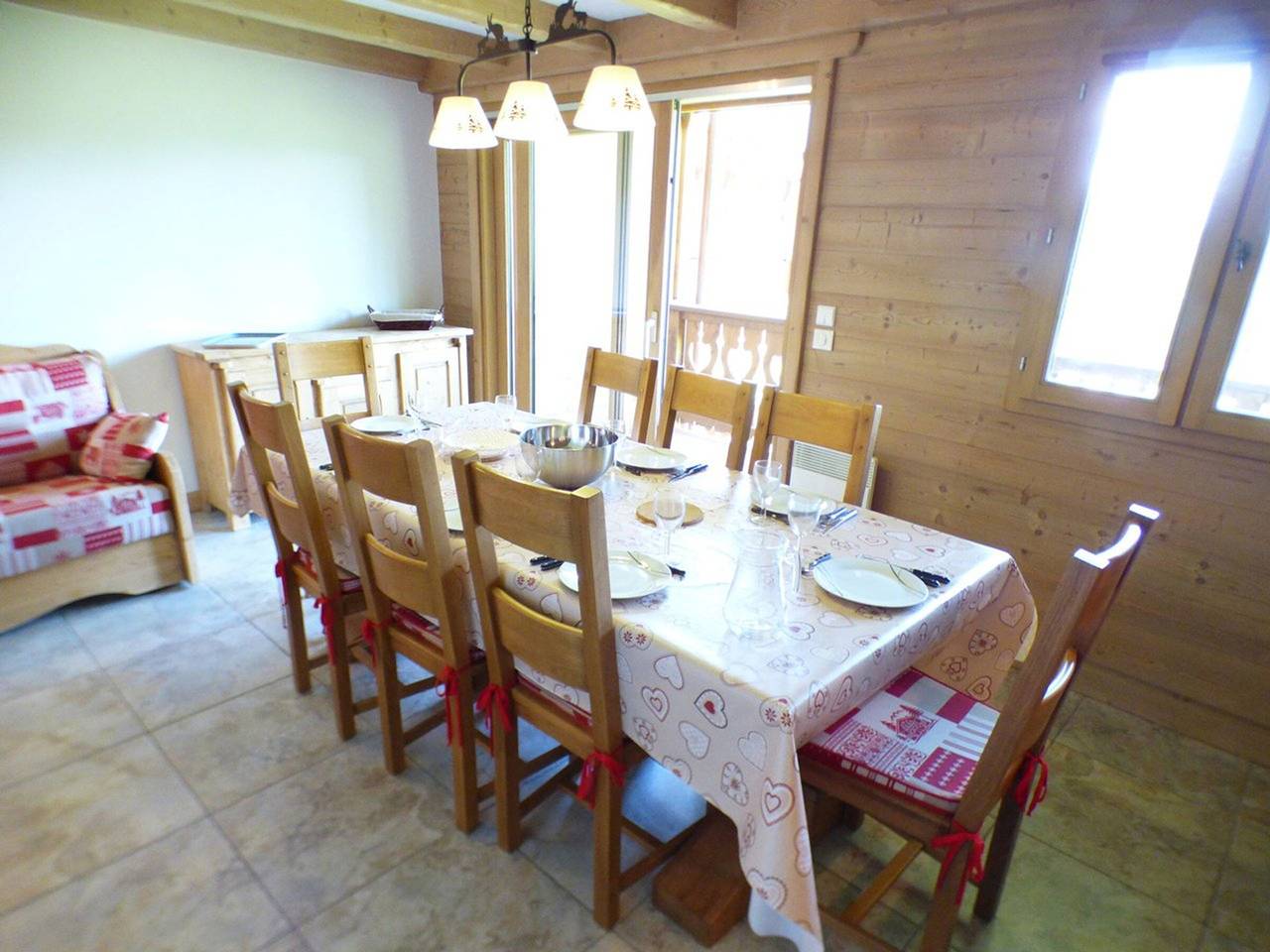 Geheel appartement, 5-room apartment for 8 ppl in Les Saisies in Villard-sur-Doron, Albertville en omgeving