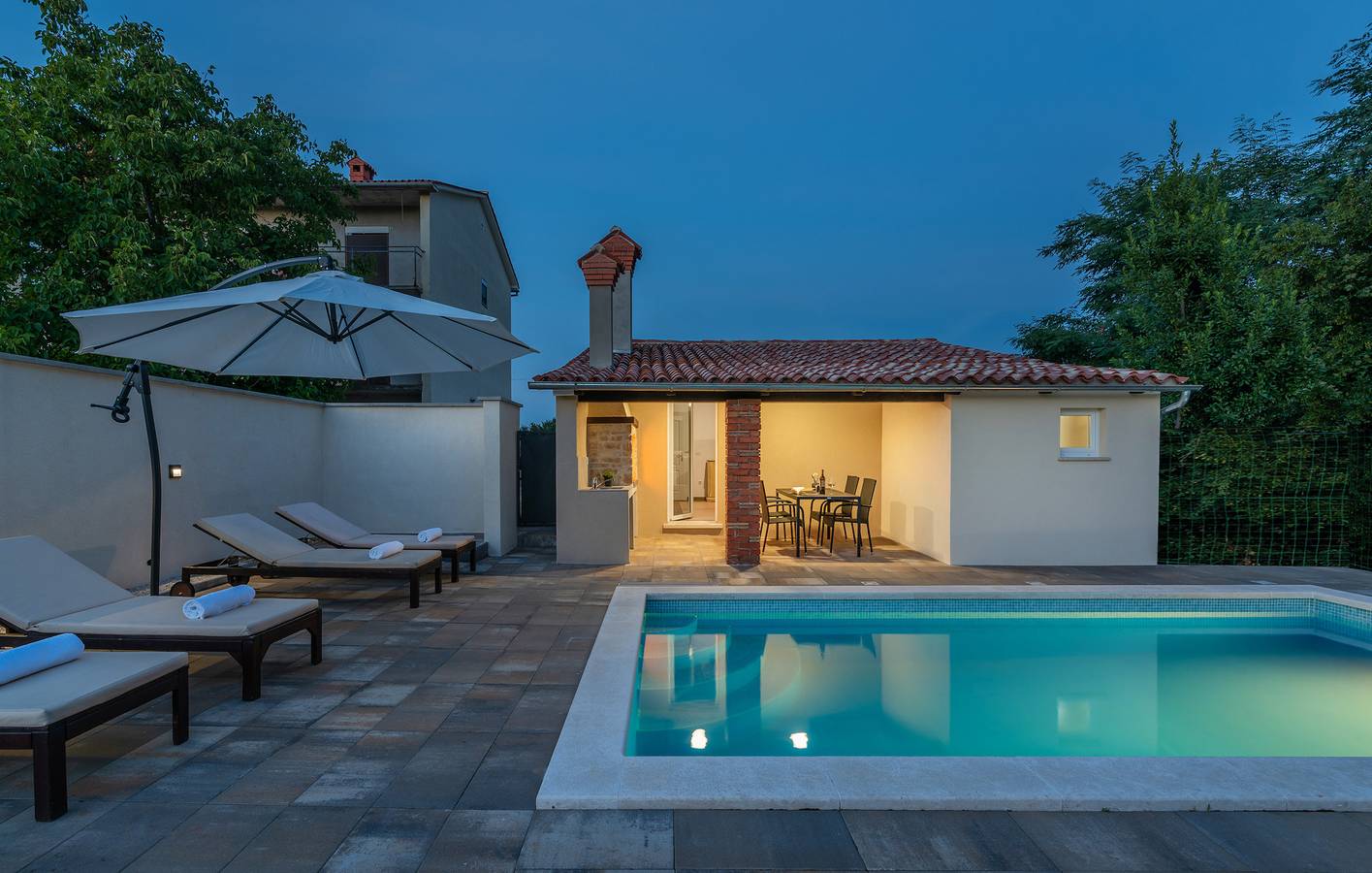 "Villa Matea Labin" nearby Labin - Crovillas in Barban, Zuidkust Istrië