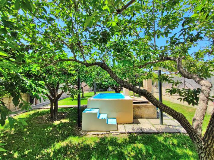 Casa típica en Sineu con piscina privada y jardín, para 6 personas in Sineu, Interior de Mallorca