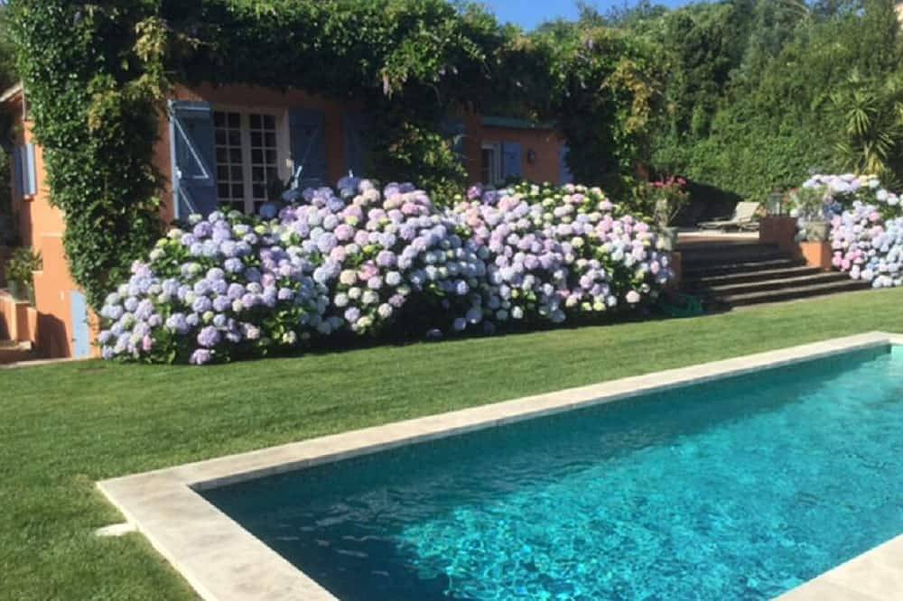 Villa Les Arbouses in Saint-Tropez, Mittelmeerküste (Frankreich)